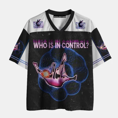 Soulisfree WHO IS IN CONTROL? Mesh Jersey