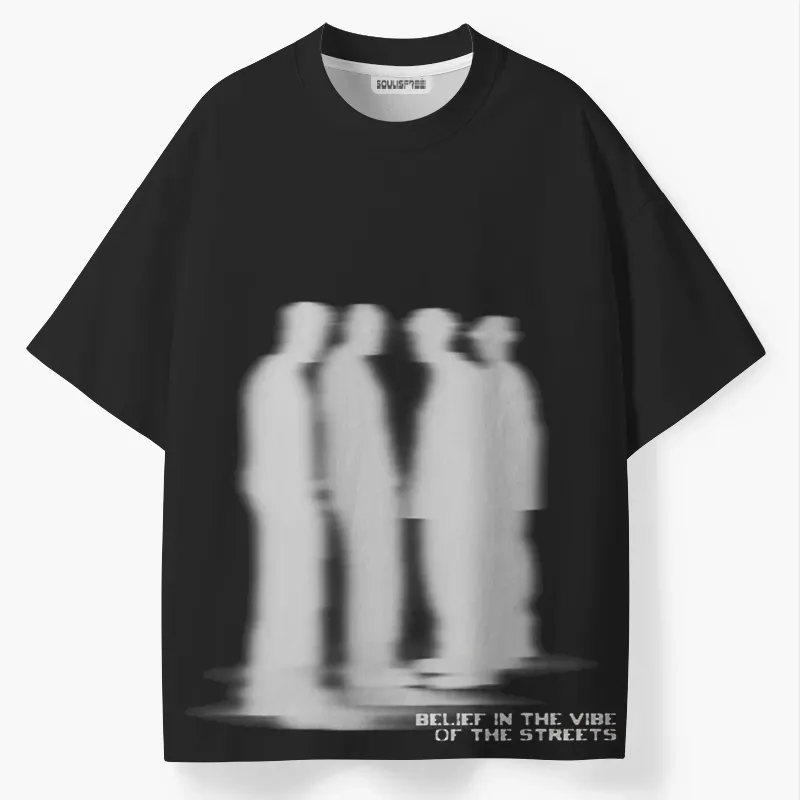 Soulisfree BELIEF IN THE VIBE OF THE STREETS ECO‑PERF Graphic Tee