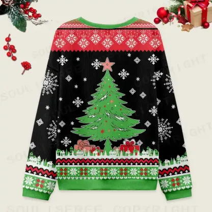 Sorry Your Christmas Party’s So Lame Ugly Christmas Knit Sweatshirt