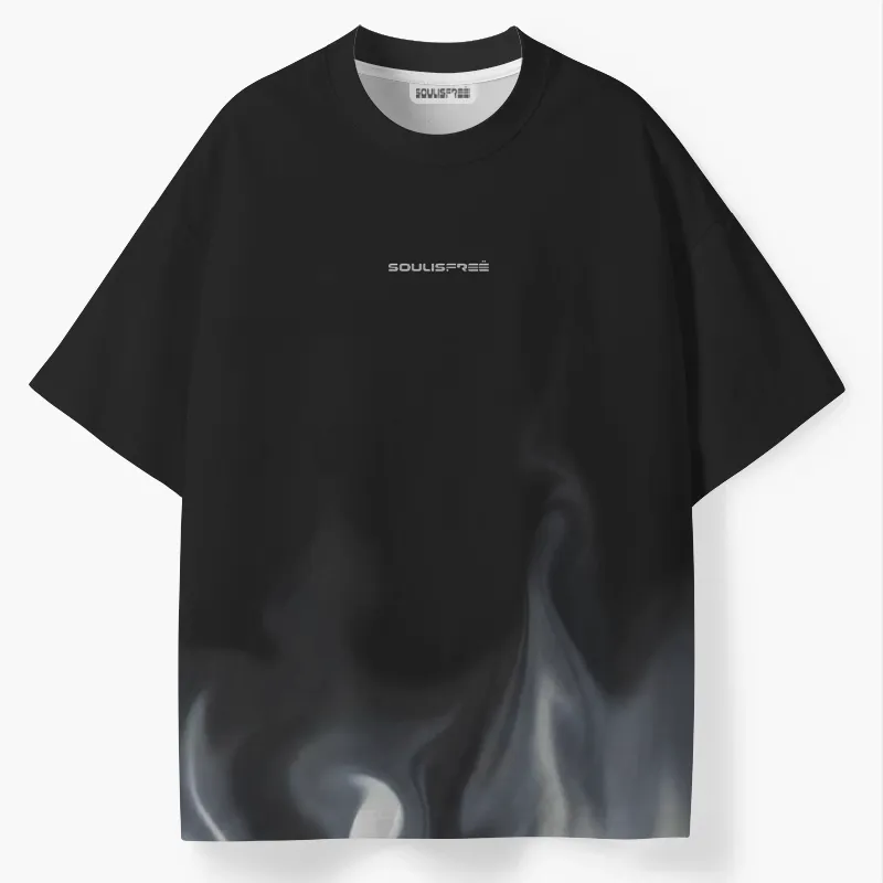 Soulisfree Smoke Gradient ECO‑PERF Graphic Tee
