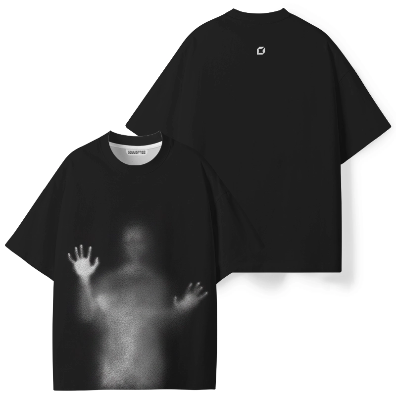 Soulisfree A PRESENCE UNSEEN ECO‑PERF Graphic Tee