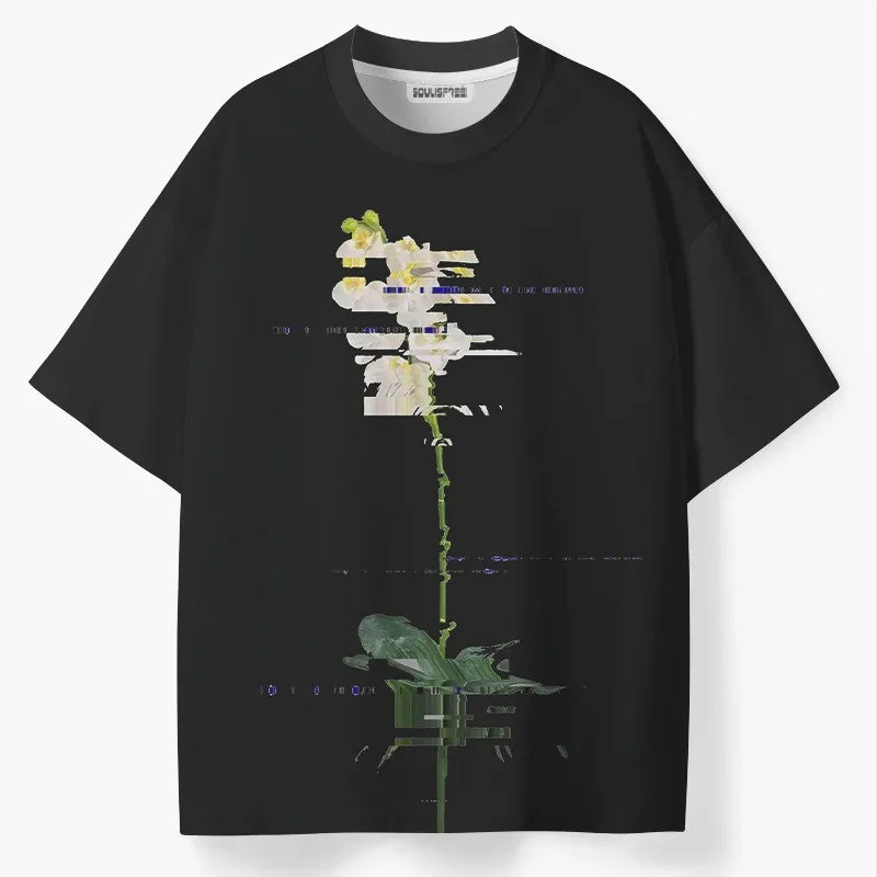 Soulisfree COSMIC BLOOM ECO‑PERF Graphic Tee