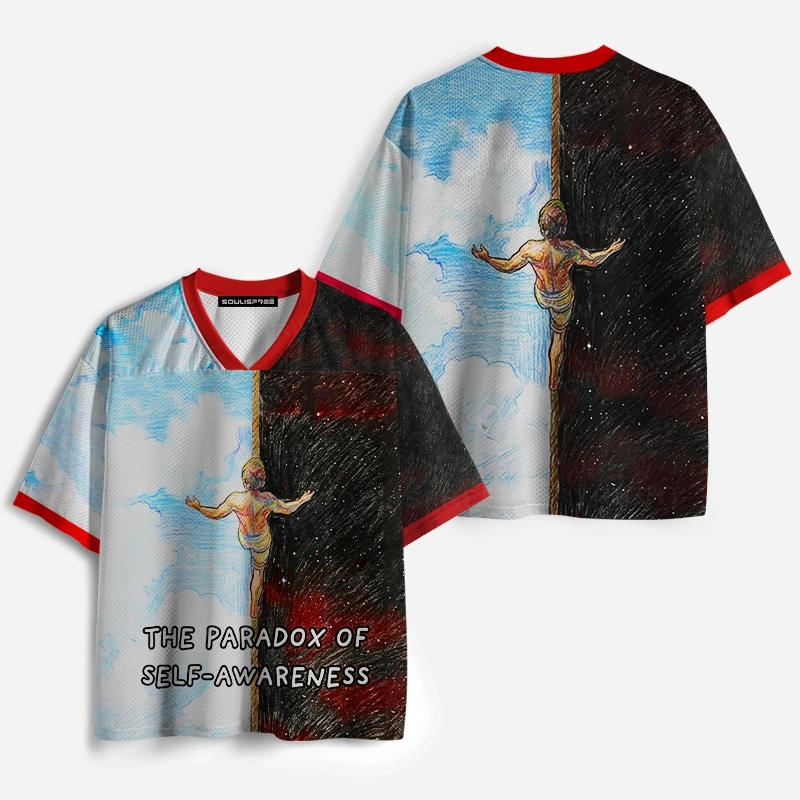Soulisfree THE PARADOX OF SELF-AWARENESS Mesh Jersey