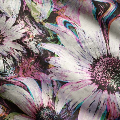 Soulisfree Bloom Through The Chaos Fuzzy Cardigan Sweater