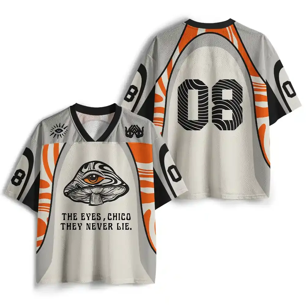 The Eyes Chic Mesh Jersey