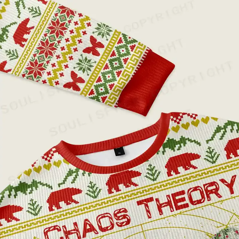 Chao Theory Ugly Christmas Knit Sweatshirt