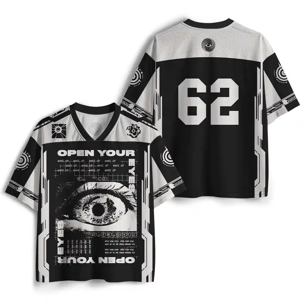 Open Your Eyes To The World Mesh Jersey