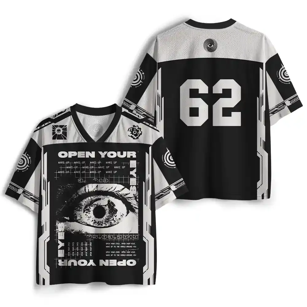 Open Your Eyes To The World Mesh Jersey