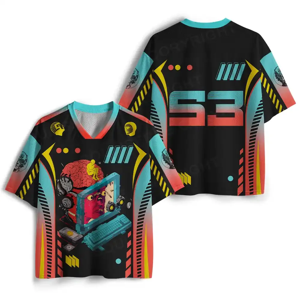 A Futuristic Journey Mesh Jersey