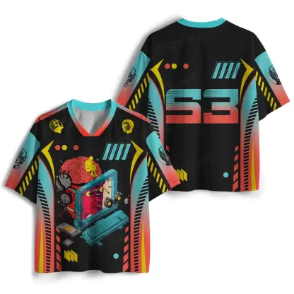 A Futuristic Journey Mesh Jersey
