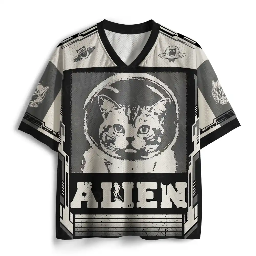 Alien Meow Mesh Jersey