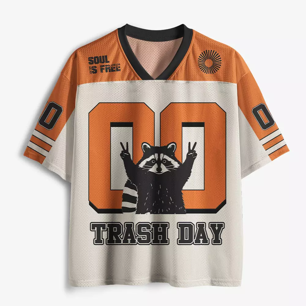 Personalized Everyday Is Trash Day 2 Dystopia Mesh Jersey
