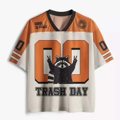 Personalized Everyday Is Trash Day 2 Dystopia Mesh Jersey