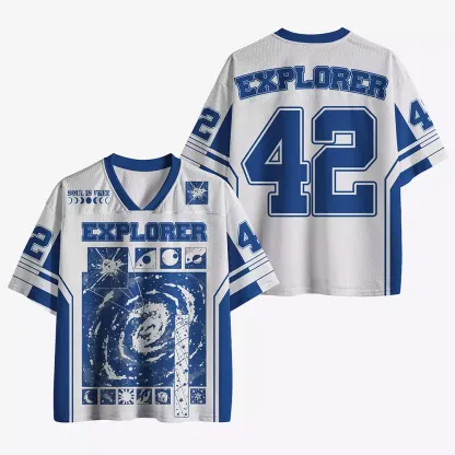 Personalized Space Exploration Mesh Jersey