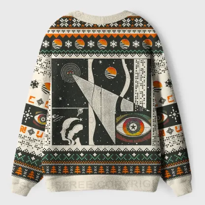 Visionary Space Ugly Cardigan Sweaters