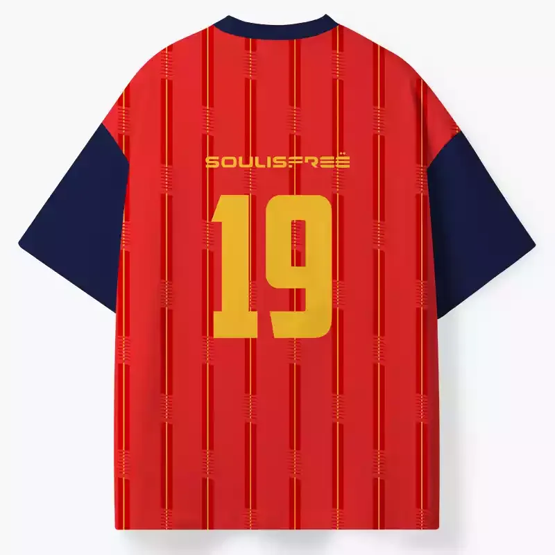 Soulisfree Crimson Force ECO‑PERF Graphic Tee