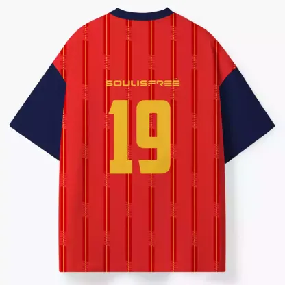 Soulisfree Crimson Force ECO‑PERF Graphic Tee