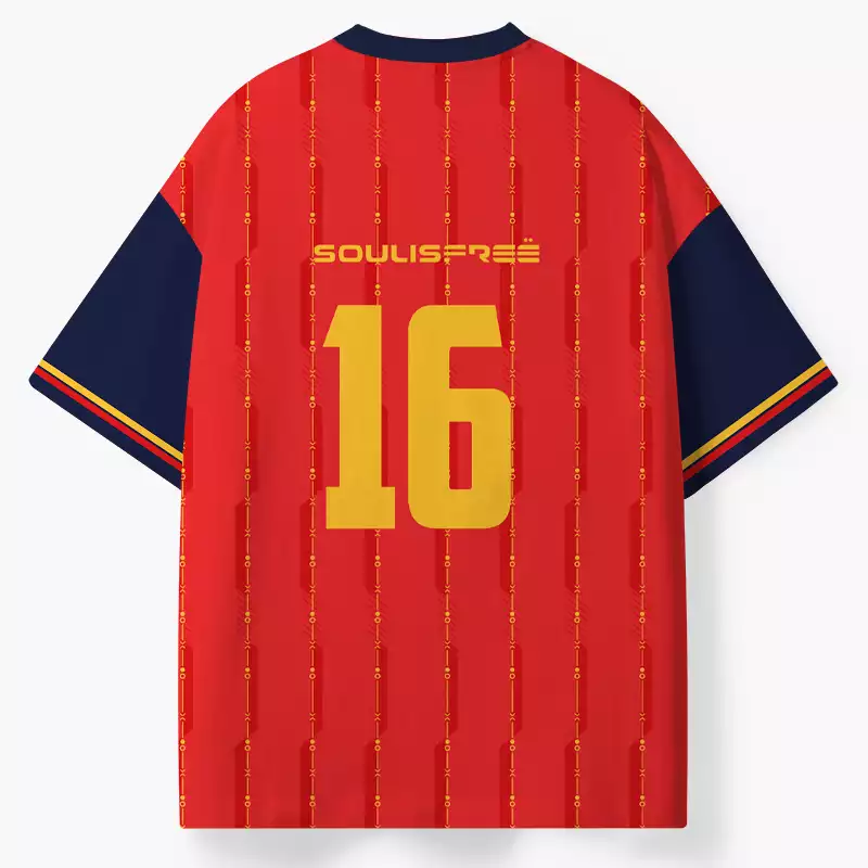 Soulisfree Crimson Force ECO‑PERF Graphic Tee