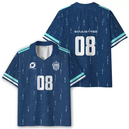 Soulisfree Midnight Momentum Collar Polo Jersey