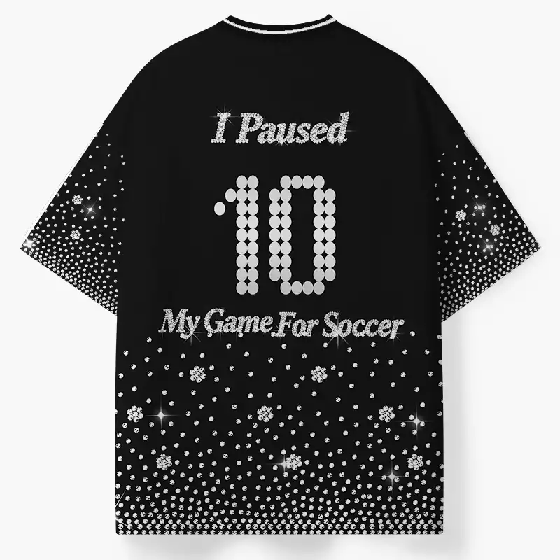 Soulisfree I Paused My Game For Soccer ECO‑PERF Graphic Tee