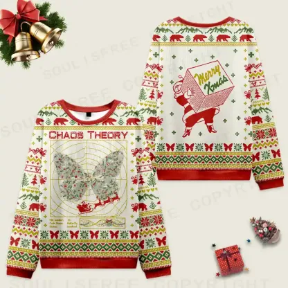 Chao Theory Ugly Christmas Knit Sweatshirt