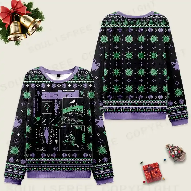 Be The Master Of Your Own Life Ugly Christmas Knit Sweatshirt