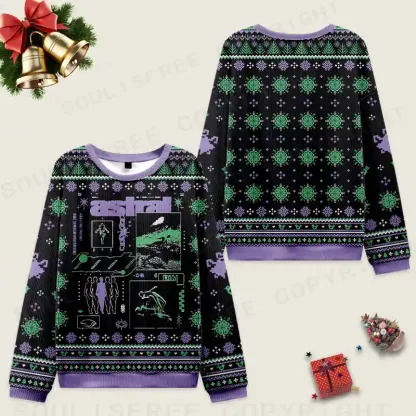 Be The Master Of Your Own Life Ugly Christmas Knit Sweatshirt