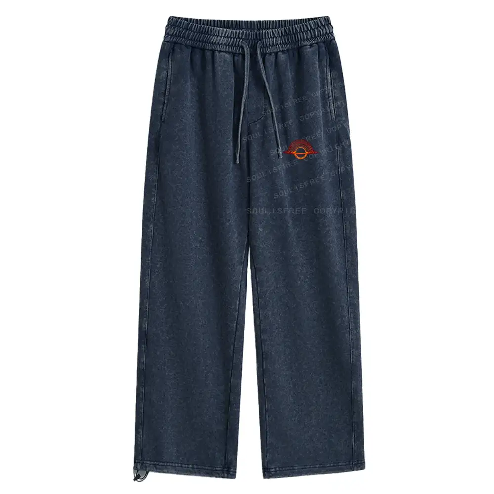 Planet Aperture Washed Baggy Sweatpants