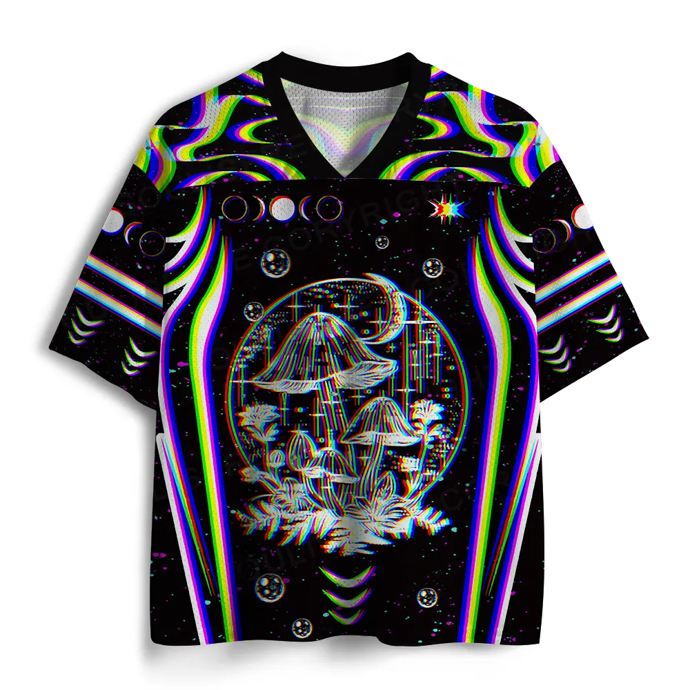 Soulisfree Mystic Mushroom Garden Trajectory Mesh Jersey