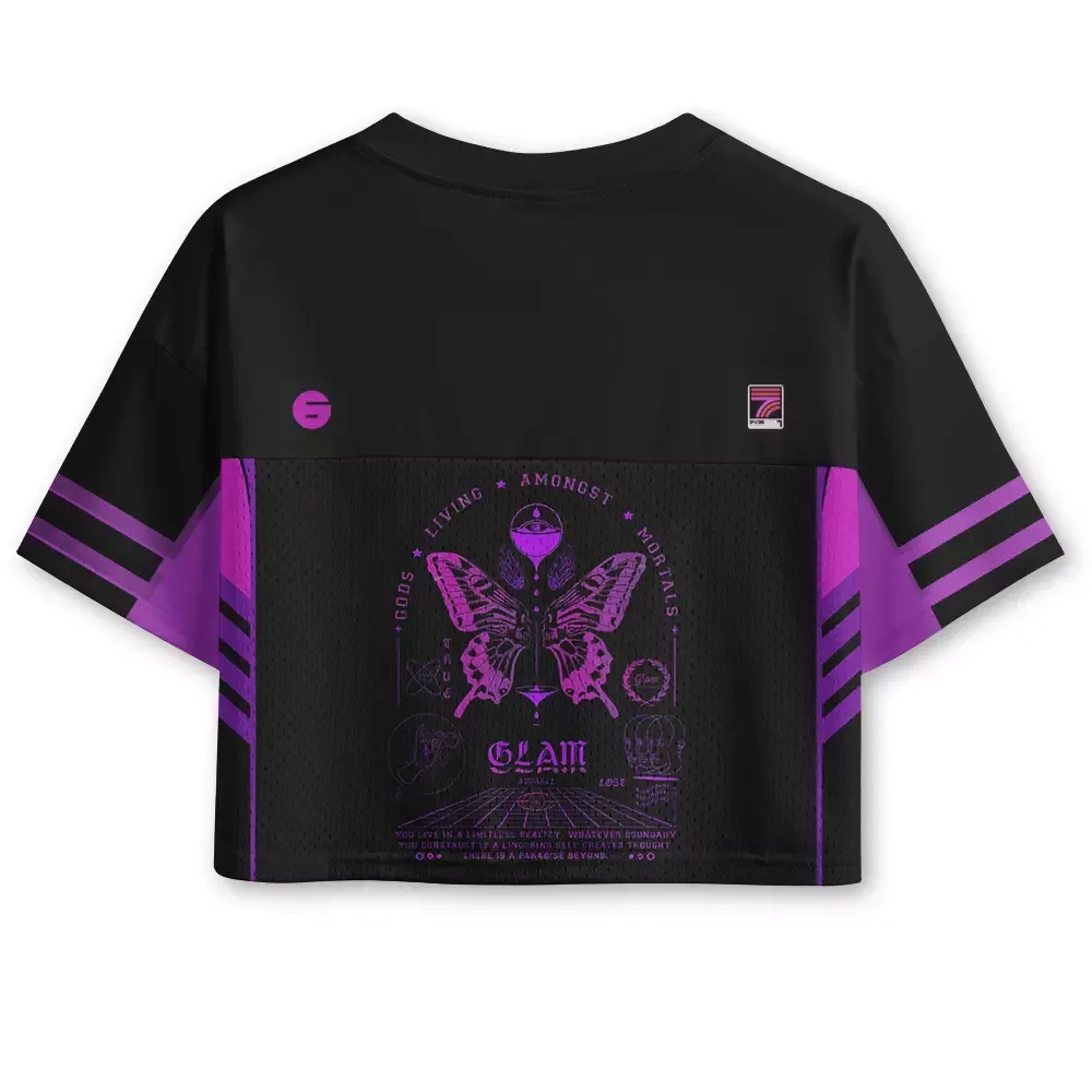 Soulisfree Gods Living Among Us Cropped Jersey