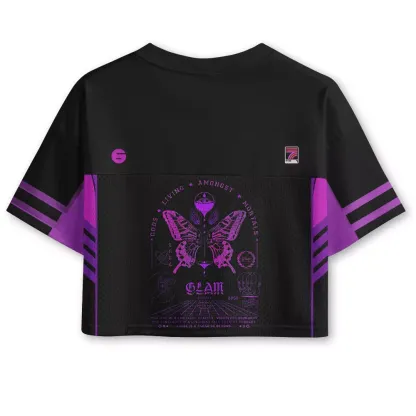 Soulisfree Gods Living Among Us Cropped Jersey