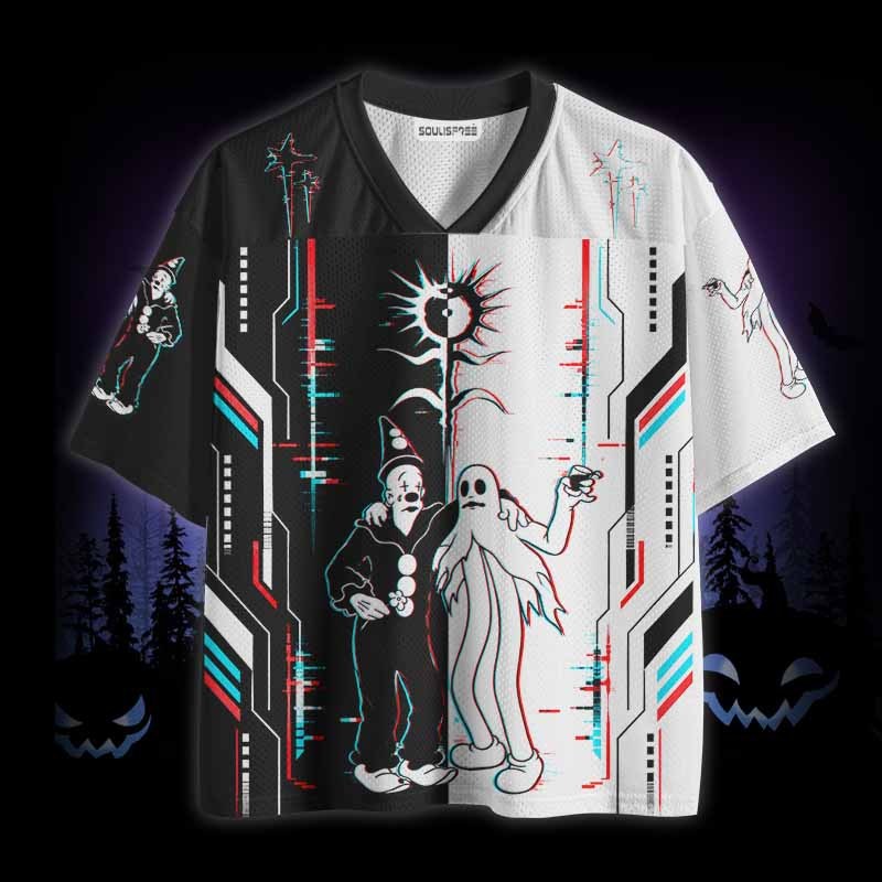 Soulisfree Cyber Glitch Duo Mesh Jersey