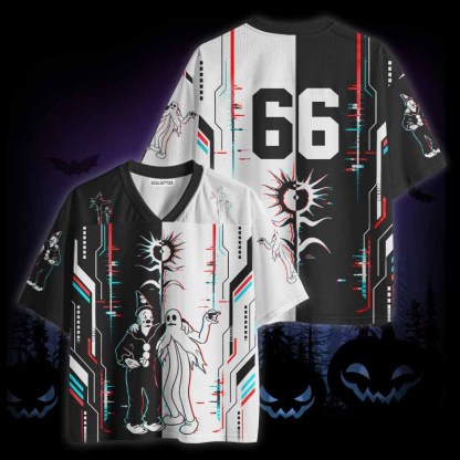 Soulisfree Cyber Glitch Duo Mesh Jersey