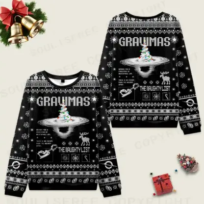 Decay - Into The Unknown Ugly Christmas Knit Sweatshirt