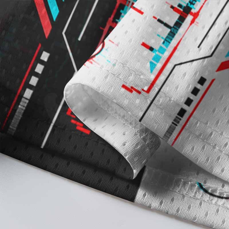 Soulisfree Cyber Glitch Duo Mesh Jersey