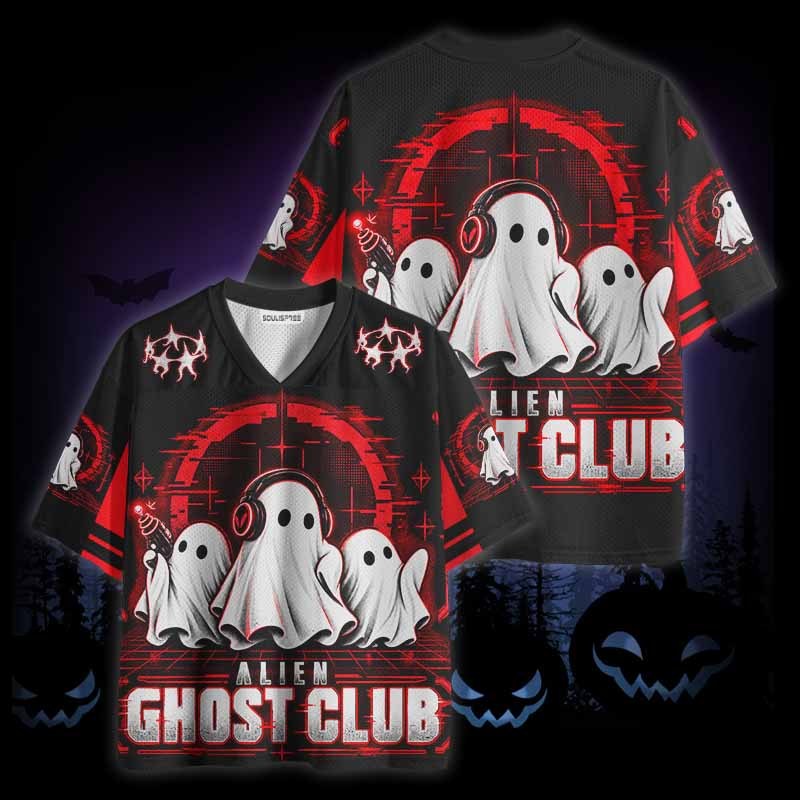 Soulisfree Alien Ghost Club Mesh Jersey