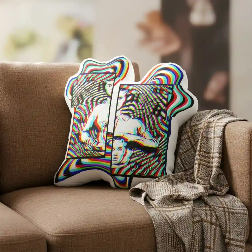 Fractured Reality Pillow