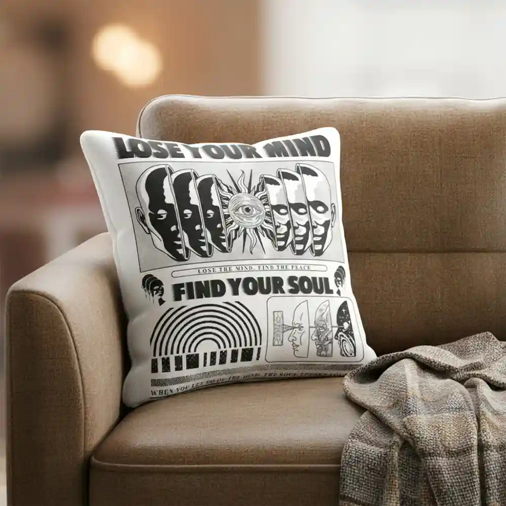 Fragments of the Inner Self Pillow