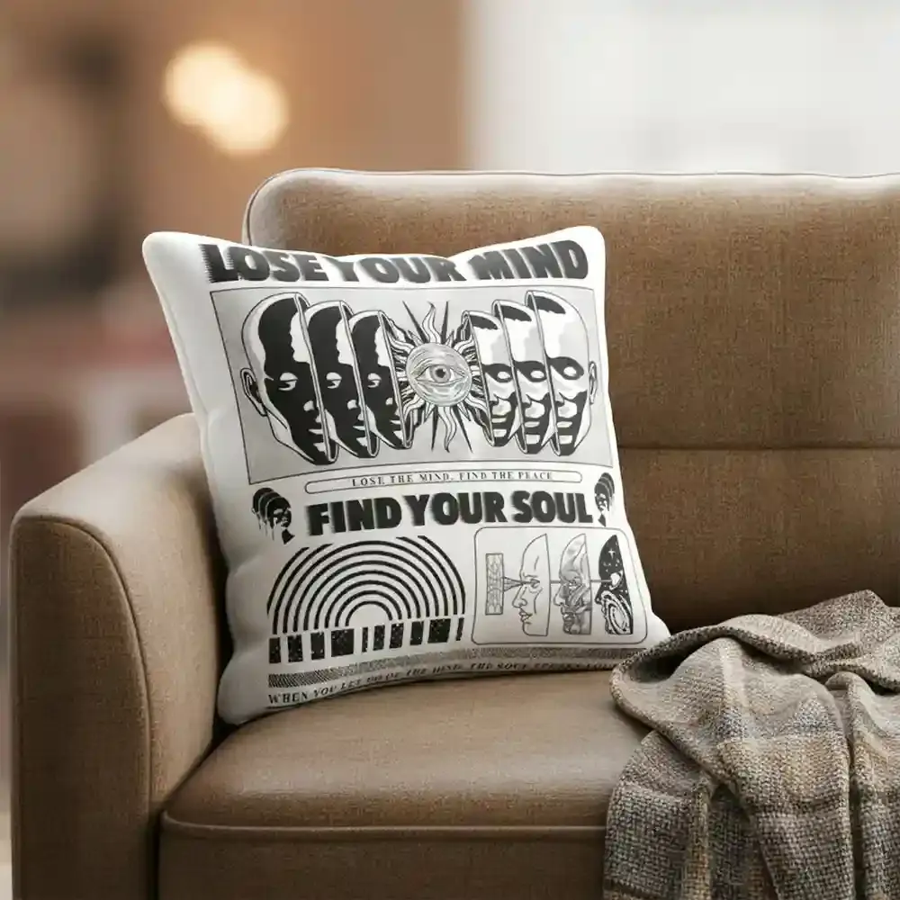 Fragments of the Inner Self Pillow