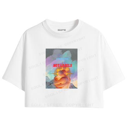 Soulisfree Love Without Definition Artistic Crop Tee