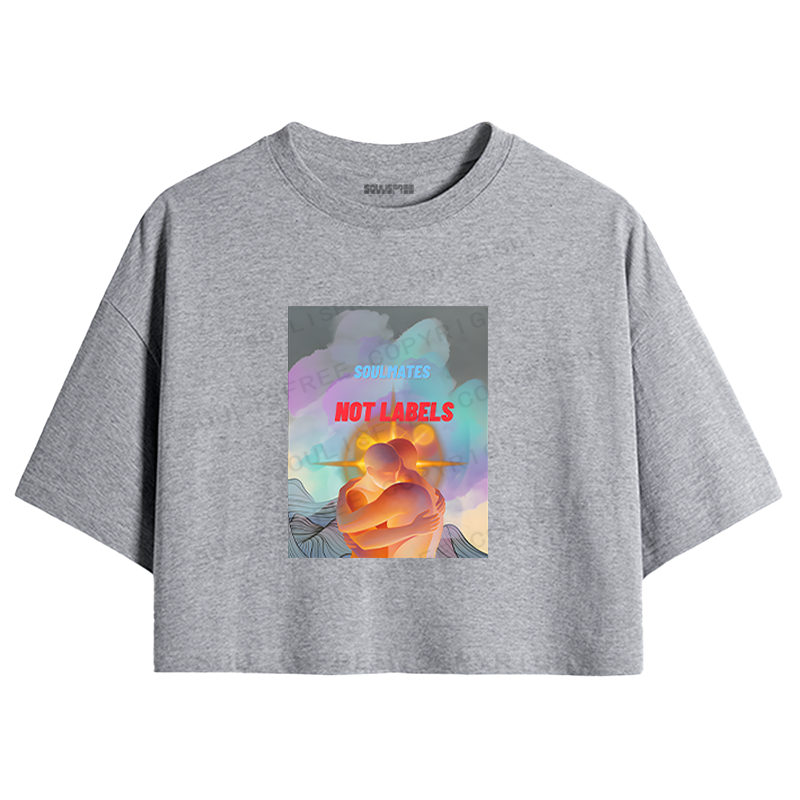 Soulisfree Love Without Definition Artistic Crop Tee
