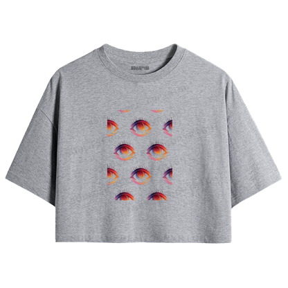 Soulisfree Dream Observers Artistic Crop Tee