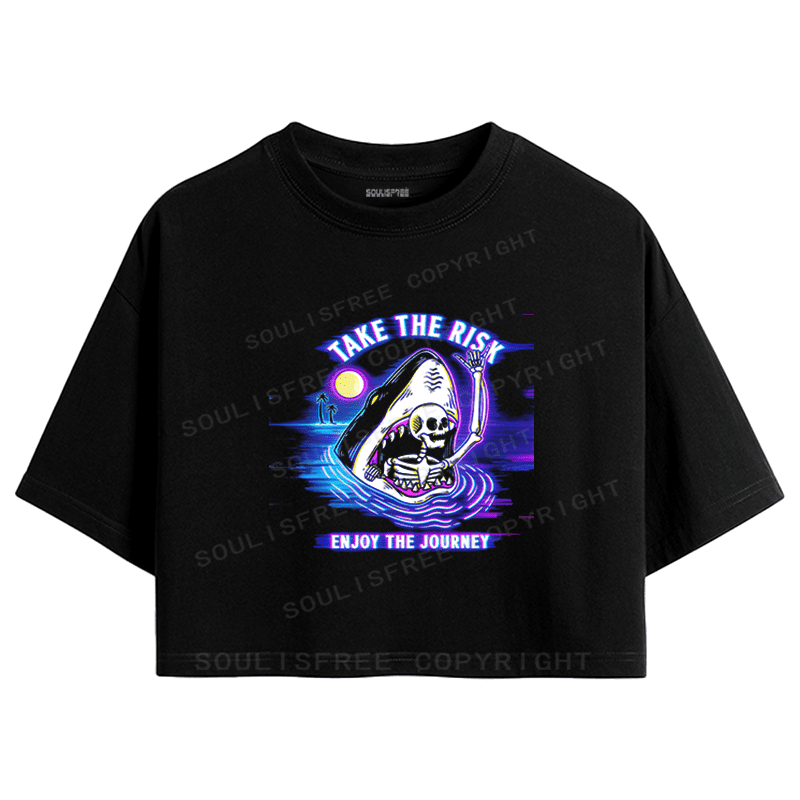 Designed Where Is My Brain Crop Top | Soulisfree