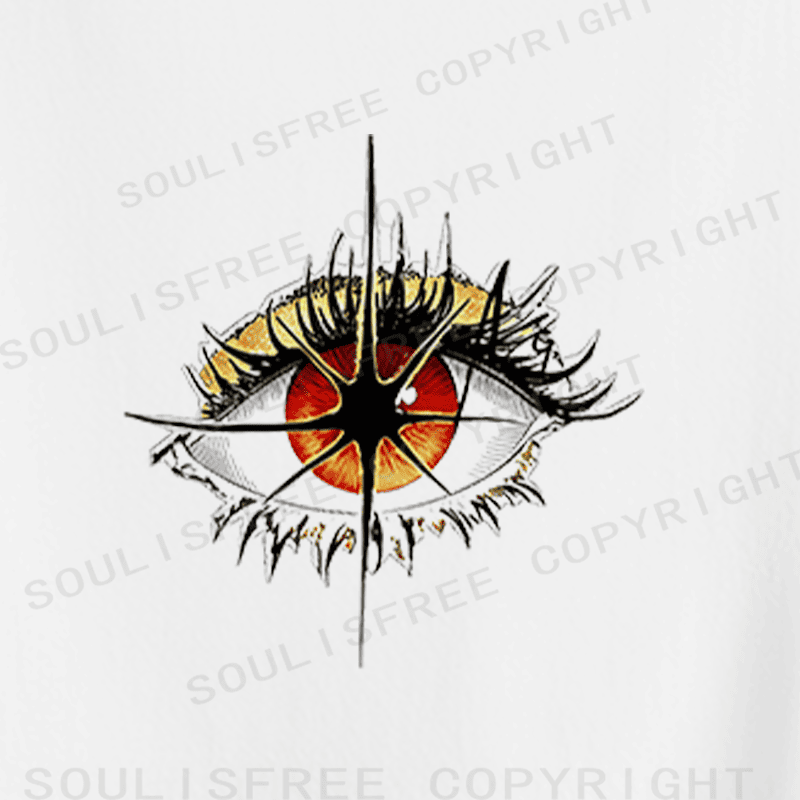 Soulisfree Radiant Pupil Inner Vision Crop Tee