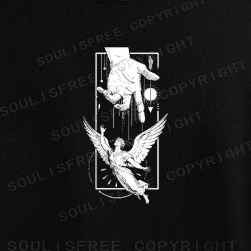 Soulisfree Celestial Reach Fated Ascent Crop Tee