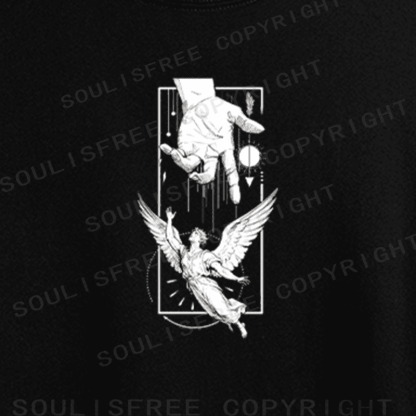 Soulisfree Celestial Reach Fated Ascent Crop Tee