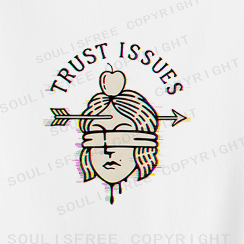 Soulisfree Emotional Fracture Perceptual Rift Crop Tee