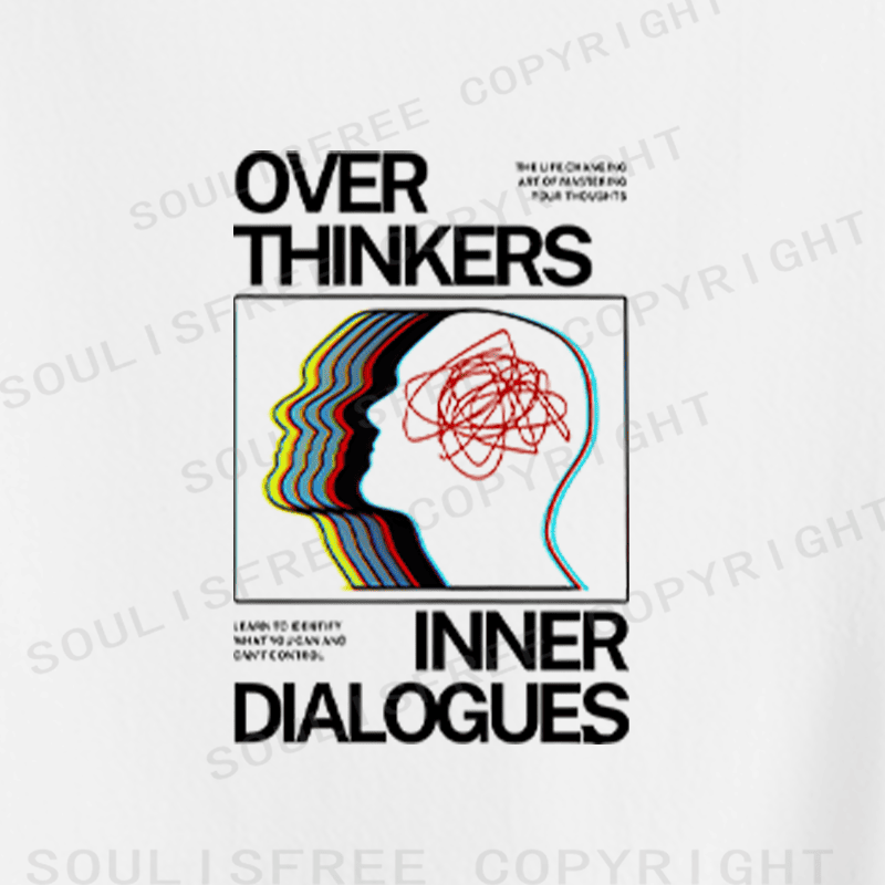 Soulisfree Cognitive Flux Echo Neural Loop Aesthetic Crop Tee