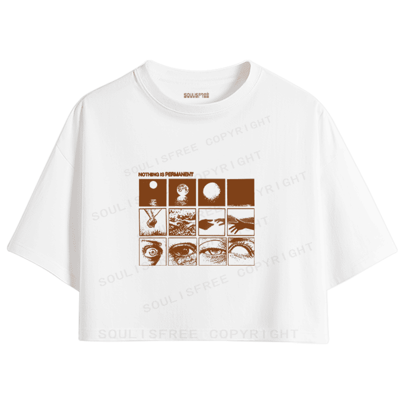 Designed Where Is My Brain Crop Top | Soulisfree