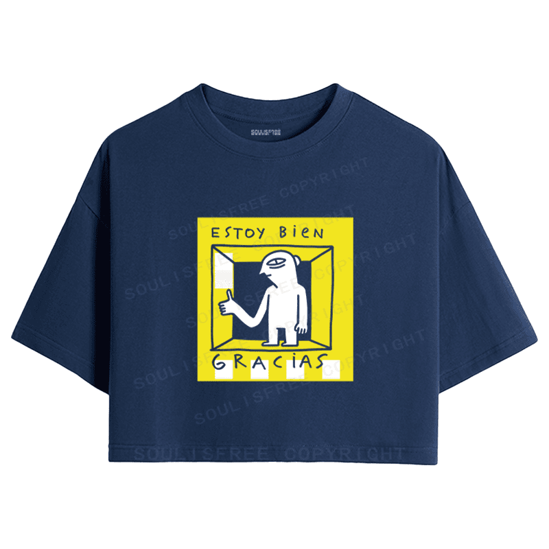 Soulisfree Ethereal Frame Quantum Suspension Crop Tee